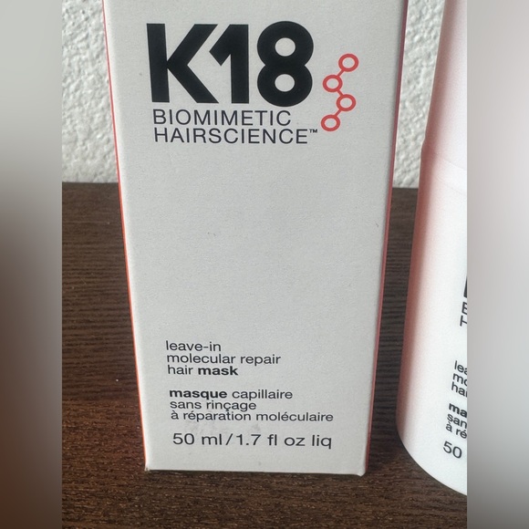 K18 LEAVE-IN MOLECULAR REPAIR HAIR MASK NIB - Picture 3 of 6